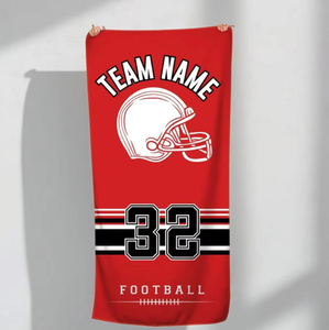 <span class=keywords><strong>Serviette</strong></span> <span class=keywords><strong>de</strong></span> plage à couverture complète College University America Football Team Rally Serviettes Clubs Couverture imprimée <span class=keywords><strong>Serviette</strong></span> <span class=keywords><strong>de</strong></span> plage en microfibre - Product Image 1