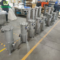 Filtration d'eau pour raffineries, pétrochimie, engrais et cycles chimiques - Panier filtrant et cuve de filtration en acier inoxydable
