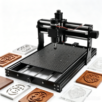 Promotion : Mini routeur CNC de bureau portable 4030 Pro avec broche 500W et 3 axes pour gravure et découpe du bois, de l'acrylique et de l'aluminium