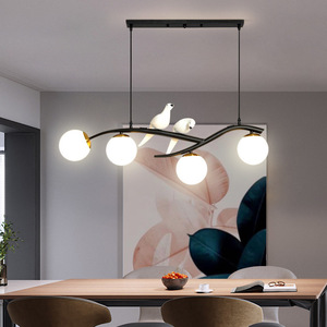 Lámpara Colgante Creativa de Estilo Nórdico con Forma de Pájaro, Lámpara de Araña Moderna Decorativa para Comedor, Sala de Estar y Dormitorio - Product Image 5