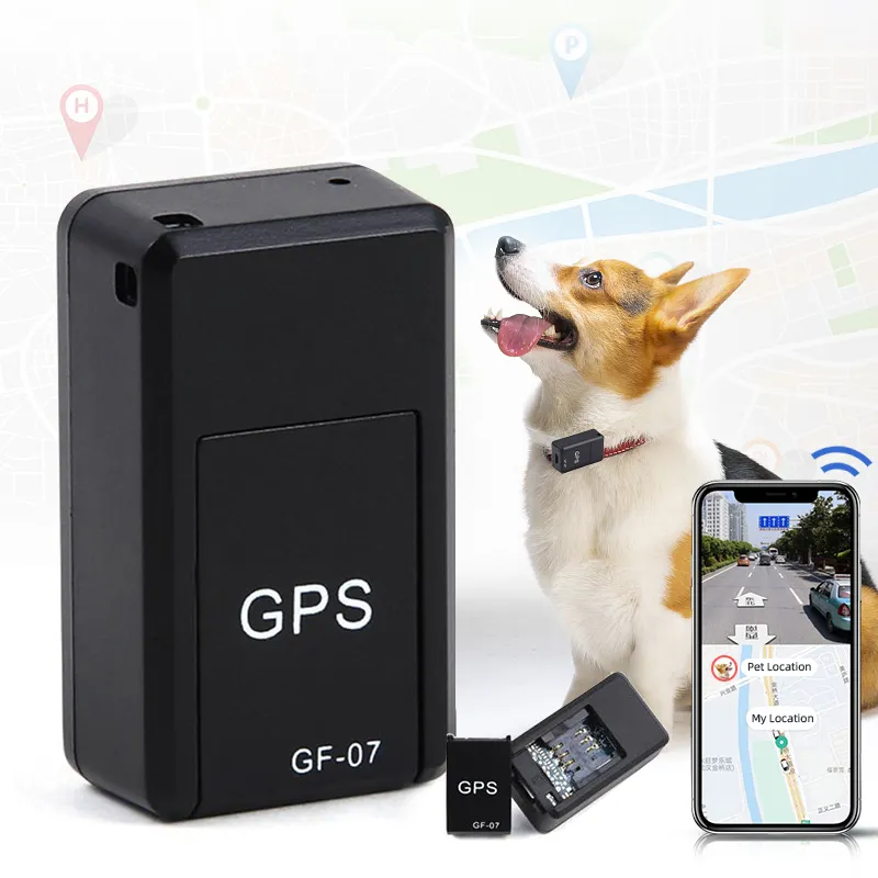 เครื่องติดตามรถยนต์ขนาดเล็กระบบ GSM Gf07 4G แบบเรียลไทม์อุปกรณ์ติดตามยานพาหนะรถบรรทุกด้วยระบบ GPS เครื่องระบุตำแหน่งป้องกันการสูญหาย