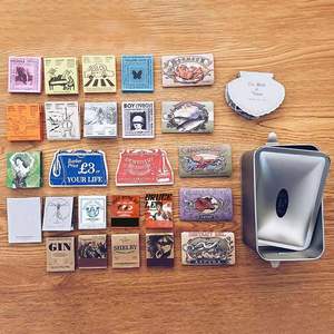 En promotion <span class=keywords><strong>Livre</strong></span> en papier personnalisé Matches Matchbook Cadeaux Match <span class=keywords><strong>Les</strong></span> <span class=keywords><strong>couleurs</strong></span> peuvent être personnalisées Boîte d'allumettes mince en papier brun Offre Spéciale - Product Image 6