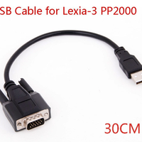 Venta caliente 2,85 M OBD 2 Cable conector USB para LEXIA 3 PP2000 PEUGEOT CITROEN 2 Diagnóstico