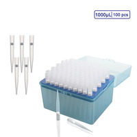 Boîte de micro-pipettes graduées stériles universelles à faible rétention pour laboratoire