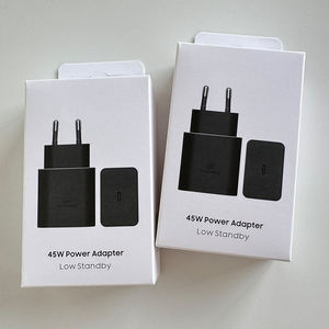 2025 meilleure vente T4511 45W Pd adaptateur EU UK adaptateur <span class=keywords><strong>de</strong></span> voyage téléphone portable <span class=keywords><strong>chargeur</strong></span> rapide pour <span class=keywords><strong>Samsung</strong></span> galaxy S25 Ultra S24 S23 - Product Image 1