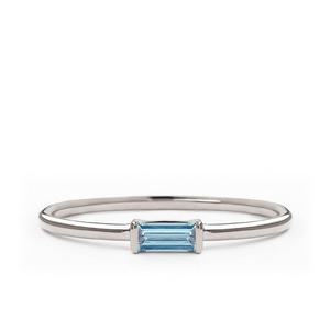 Anillos de Boda de Plata de Ley 925 con Oro Rosa, Anillo de Diseño Festivo con Piedra Preciosa de Morganita, Anillos de Plata de Ley 925 con Oro Rosa - Product Image 5