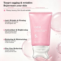Krim Leher & Wajah Kolagen PDRN All-in-One Private Label OEM dengan Alat Pembentuk Terintegrasi, Mengencangkan, Melembapkan, Mengangkat, Produk Terlaris