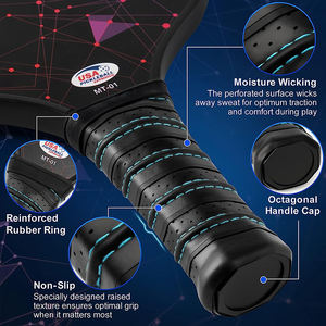 Kunden spezifisches hochwertiges USAPA-zugelassenes Honeycomb Core Pickle ball Paddle - Product Image 4