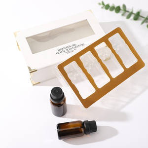 Custom White Card Paper Cosmetic Perfume Packaging Boxes Essential Oil Storage Box - Product Image 5