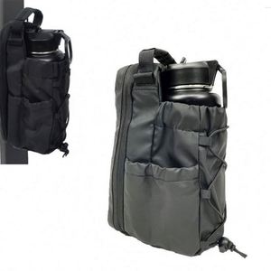 2025 Custom Logo PU Waterproof Zipper Strong Magnet Phone Crossbody <b>Pouch</b> Sport Fitness Water Bottle Holder Magnetic Gym Bag - Product Image 1