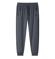 Pantalon décontracté pour homme, nouveau design, léger, en spandex/nylon, avec cordon de serrage, séchage rapide, respirant, pour le bureau en été