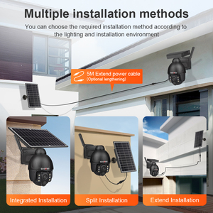 Cámara Solar con Carcasa Metálica, Bajo Consumo, PTZ, Tarjeta SIM 4G, Cámara de Vigilancia con Audio Bidireccional y Seguimiento Humano - Product Image 6