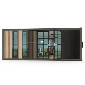 EU 2 Bedrooms 2 20 Foot Prefabricated Container House Detachable Mobile House Support Customization