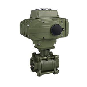 COVNA B2Bclearance Sale Electric <b>Motor</b> Operated Valve <b>12V</b> 3 Piece on Off Electric Actuator Ball Valve Stainless Steel Ball Valve - Product Image 2