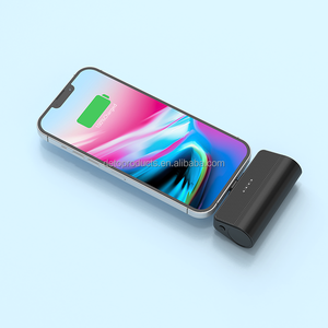 5000mAh Mini <span class=keywords><strong>batterie</strong></span> <span class=keywords><strong>portable</strong></span> Power Bank Clip arrière pour <span class=keywords><strong>iPhone</strong></span> chargeur jetable Capsule PowerBank - Product Image 5
