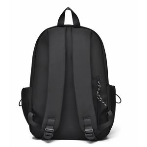 2024 Unisex <b>Simple</b> 16 Inch Computer Laptop Bag New Solid Color Student <b>Backpack</b> Large Capacity Strap Carrying System Office Use - Product Image 4