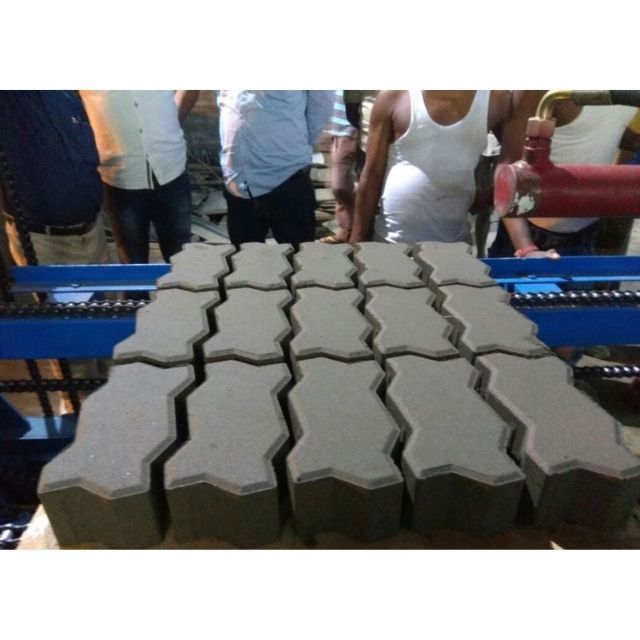 QT10-15 Fully Automatic Interlocking Concrete Machinery Cement Block Paving Machine Making Hollow Brick by Brick Making Machine