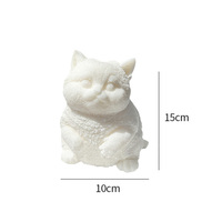 Jouets Squishy Chat à Presser Anti-Stress pour Enfants, Cadeaux de Fête, Squishies à Pincer, Fidget Squishy Adapté aux Adultes et aux Enfants