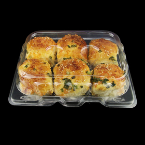 ถาดพลาสติก12ช่องสำหรับใส่ขนมหวานถาดพลาสติกรูปดวงจันทร์สำหรับทำเค้กช็อกโกแลตแบบใช้แล้วทิ้ง - Product Image 2