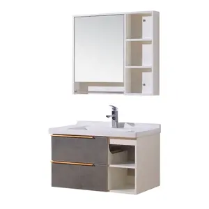 Modern Kamar Mandi Kabinet Kayu Solid Kesombongan Kamar Mandi Kesombongan dengan Harga Murah