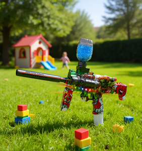 Pistolet à gel électrique MP7 pour enfants de 8 à 13 ans, jouet en plastique fonctionnant sur piles, unisexe - Product Image 2