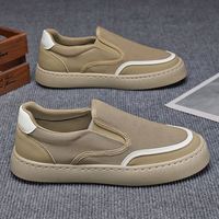 Chaussures de conduite d'été respirantes pour hommes, style rétro classique, chaussures décontractées légères et paresseuses, chaussures en toile ultra-légères et tendance