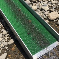 Tapis de prospection pour la récupération de l'or, tapis de récupération pour l'extérieur, pour équipements miniers, opérations sur le terrain et systèmes de récupération par étrier.