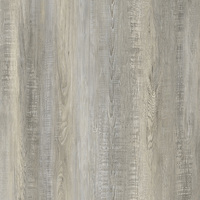 Plancher stratifié haute pression imperméable de qualité supérieure, fabriqué en Chine, HDF mat, installation par clic, gris