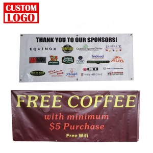 Vinyl Biểu Ngữ Quảng Cáo Ngoài Trời Chất Lượng Cao Tùy Chỉnh Không Thấm Nước PVC Vinyl Lưới Biểu Ngữ Ngoài Trời Backdrop Dọc Biểu Ngữ Ngoài Trời - Product Image 4