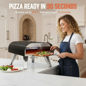 Nuevo Horno de Pizza a <span class=keywords><strong>Gas</strong></span> <span class=keywords><strong>para</strong></span> Exteriores de 12 Pulgadas, Estufa de Pizza a <span class=keywords><strong>Gas</strong></span>, Horno Tostador y de Pizza <span class=keywords><strong>para</strong></span> el Hogar y <span class=keywords><strong>para</strong></span> Acampar - Product Image 2