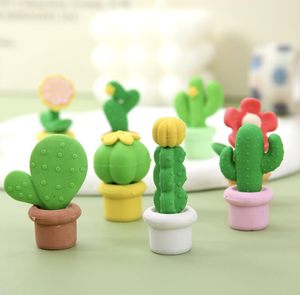 4Pcs Thân Thiện Với Môi Sáng Tạo Xương Rồng Tẩy <span class=keywords><strong>3D</strong></span> Câu Đố Vui Tẩy Cho Đảng Trang Trí, Ủng Hộ, Trẻ Em Quà Tặng - Product Image 3