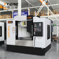 Vmc855 CNC freesmachines te koop, 3-assige freesmachine BT40 verticaal bewerkingscentrum CNC hobbymachine