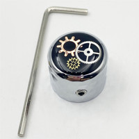 Guitar Parts Factory Original Gear Type Rhombus Aluminium Alloy Potentiometer Knob Electric Guitar Bass Volume Control Knob