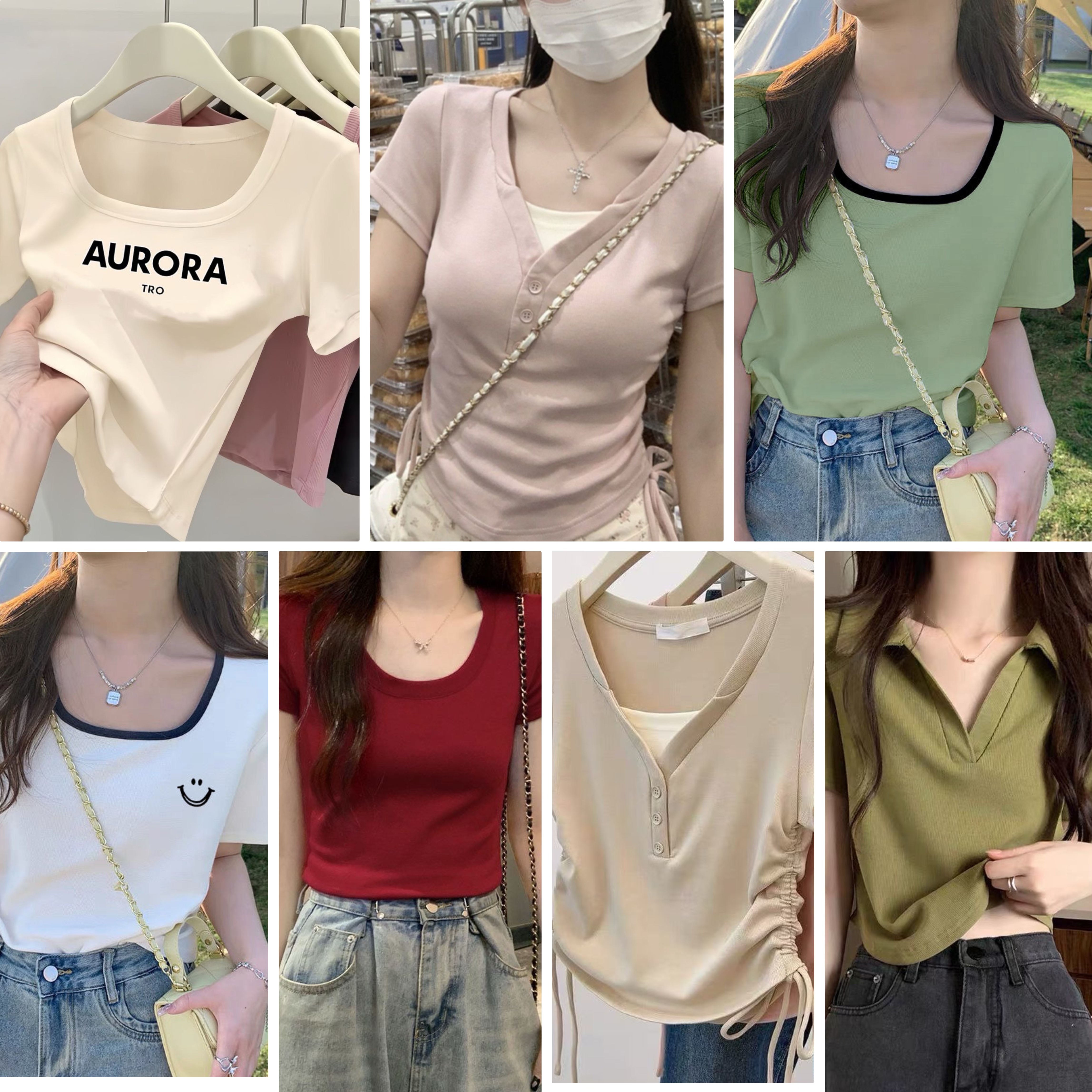 High-End Eco-Friendly Rye Creek Women's Summer Casual Butterfly Sleeve Spandex/Cotton T-Shirt Plus Size XS Regular Fit