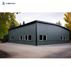 Factory Direct Custom Size Residential Steel Garage, <b>UV</b> & Snow Resistant Multi-Bay Backyard Workshop Storage Barn - Product Image 4