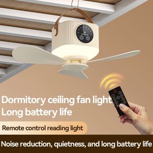 Powerful Turbo Motor Portable Ceiling Quiet Operation 4-Speed Remote Control Rechargeable Usb Fan for Large Space Cooling - Product Image 3