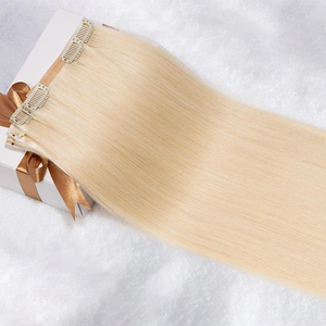 Chuyên nghiệp Ombre PU Clip-INS tóc thô 20 22 28 inch extensiones cabello humano 100% tự nhiên con người clip trong phần mở rộng tóc - Product Image 3