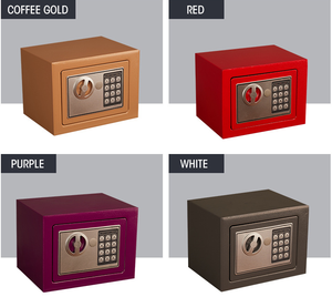 Großhandel Mini Safes elektronisches Bargeld Geld Schmuck Safe verwenden Home Hotel Safes - Product Image 5