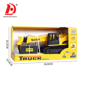 <span class=keywords><strong>Jouet</strong></span> grue à inertie sonore et lumineuse HUADA pour enfants avec mouvement de roulement pour jeux de construction en extérieur et tâches de construction - Product Image 6