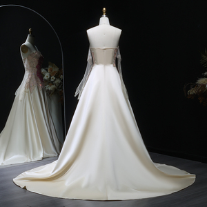 <span class=keywords><strong>Abito</strong></span> da sera formale <span class=keywords><strong>di</strong></span> lusso Sharon Said SS513 con perline, senza spalline, con guanti e pieghe, <span class=keywords><strong>per</strong></span> matrimoni e feste <span class=keywords><strong>di</strong></span> fidanzamento da <span class=keywords><strong>donna</strong></span> - Product Image 6