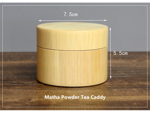 Organic Bamboo Matcha <strong>Tea</strong> Caddy Tin White Bamboo Matcha Powder <strong>Tea</strong> Caddy Canister <strong>Japan</strong> Matcha <strong>Tea</strong> Tins Canister <strong>Sets</strong> - Product Image 2