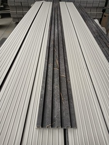 Panneaux muraux rainurés WPC certifiés de haute qualité, vente en gros directe d'usine, approvisionnement stable, panneaux muraux intérieurs WPC - Product Image 2