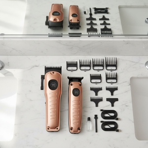 Tondeuse à cheveux professionnelle puissante, tondeuse à cheveux professionnelle pour hommes, tondeuse électrique pour l'extérieur et l'intérieur - Product Image 2
