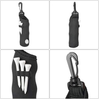 Tragbare kleine Golfball tasche Mini-Taillen tasche 3 Ball 3 Tee Neopren-Golfball tasche für benutzer definierte Sublimation