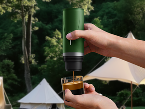 PCM03 Mini Smart Draagbare Koffiemachine Volledig Automatische Reiskoffiezetapparaat Met Espresso en <span class=keywords><strong>Capsule</strong></span> voor Kamperen Buiten - Product Image 2