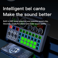 Carte son pour diffusion en direct F99, interface audio, batterie 10H, double entrée micro, effets DSP, suppression du bruit sans fil pour téléphone et PC