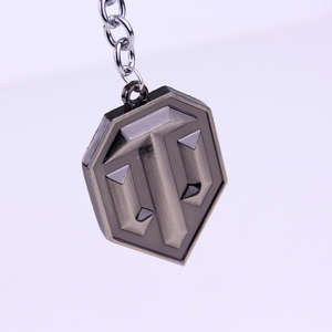 Porte-clés <span class=keywords><strong>World</strong></span> <span class=keywords><strong>of</strong></span> <span class=keywords><strong>Tanks</strong></span>, porte-clés de jeu populaire WOT, porte-clés en métal en forme de char et de balle, porte-clés tendance pour sacs de voiture, cadeau de fête pour hommes, souvenirs - Product Image 3