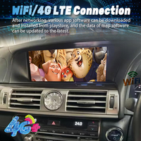 12.3 pouces Qled écran voiture Android multimédia lecteur vidéo Carplay pour Lexus Ls600 Ls460 2013-2017 LS 600 460 magnétophones GPS