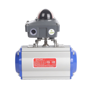 Alta qualità integrata tripletta controllo preciso sanitario palla di attuatore pneumatico testa OEM personalizzabile per bevande alimentari - Product Image 5