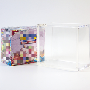 Caja de Exhibición Acrílica Transparente Moderna Personalizada de Fábrica con Protección UV y Almacenamiento para Coleccionistas de TCG - Product Image 2